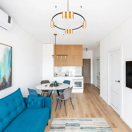 In The Center Of Apartment